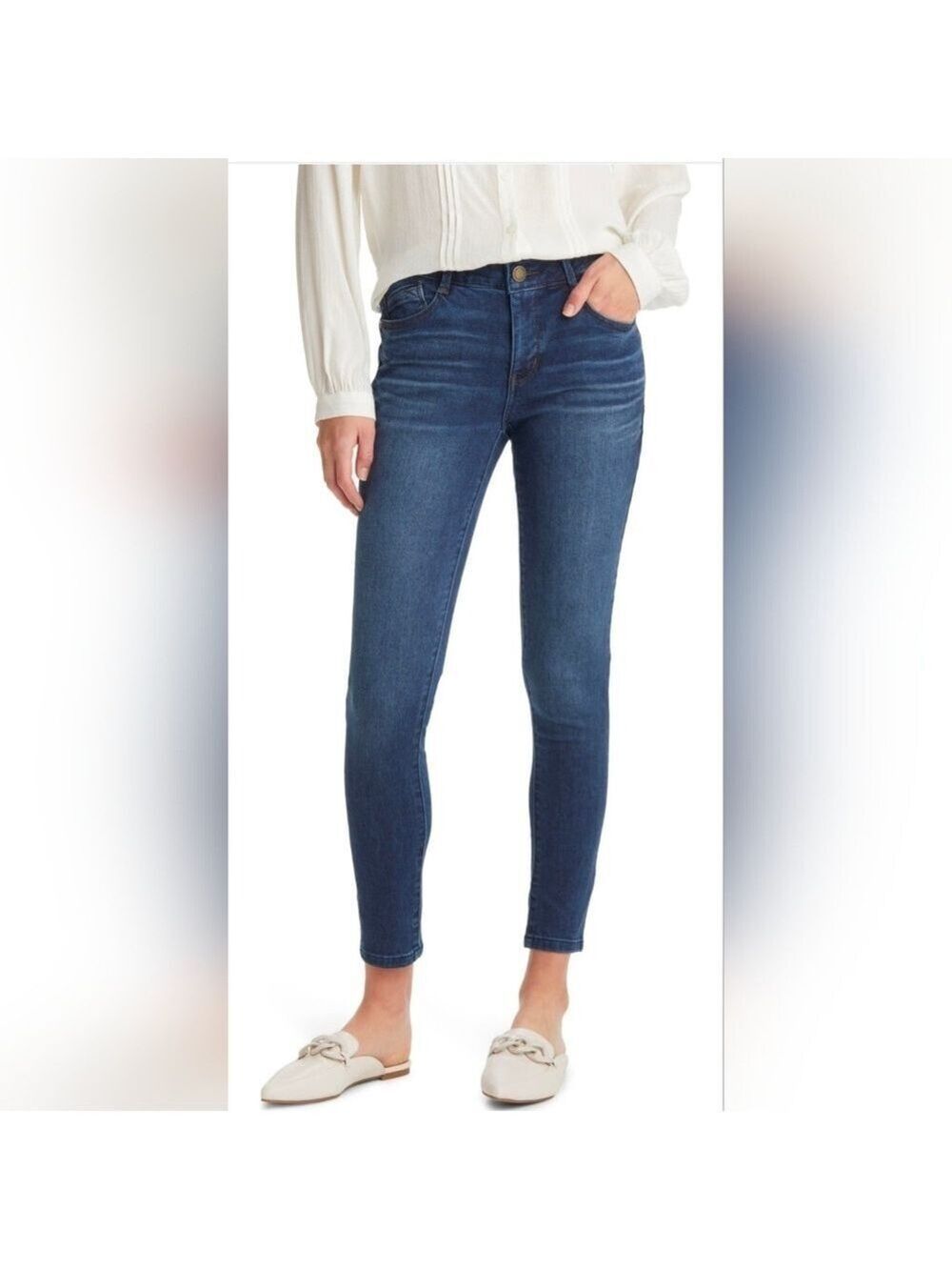 Wit & wisdom ab solution ankle length jeans size 2